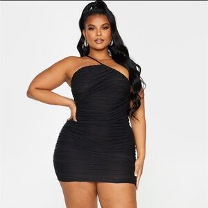PrettyLittleThing Black Mini Dress
